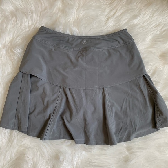 Athletic/casual Athleta Skirt 2P gray - Picture 3 of 5
